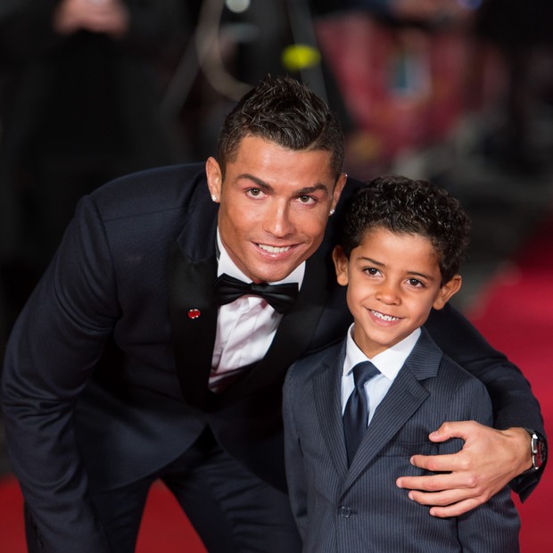 Cristiano Ronaldo e Cristiano Ronaldo Jr (Foto: getty images)