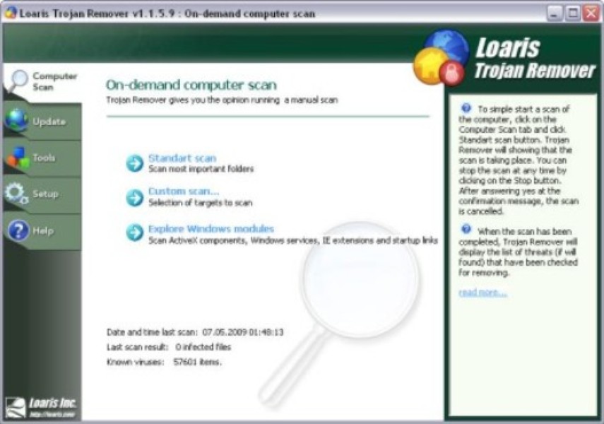 loaris trojan remover official site