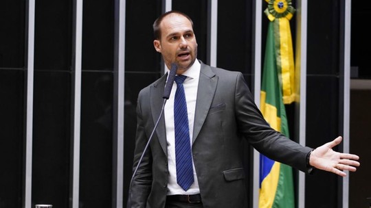 Eduardo Bolsonaro é escolhido pelo PL como líder da oposição na Câmara