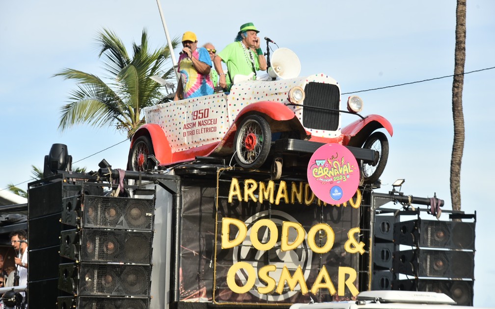 Armadinho, Dodô e Osmar se apresentam no Furdunço neste domingo — Foto: Max Haack/Ag Haack
