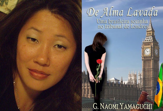Naomi Yamaguchi resolveu lançar um livro relatando sua experiência nos tribunais na Inglaterra (Foto: Arquivo pessoal / Divulgação)