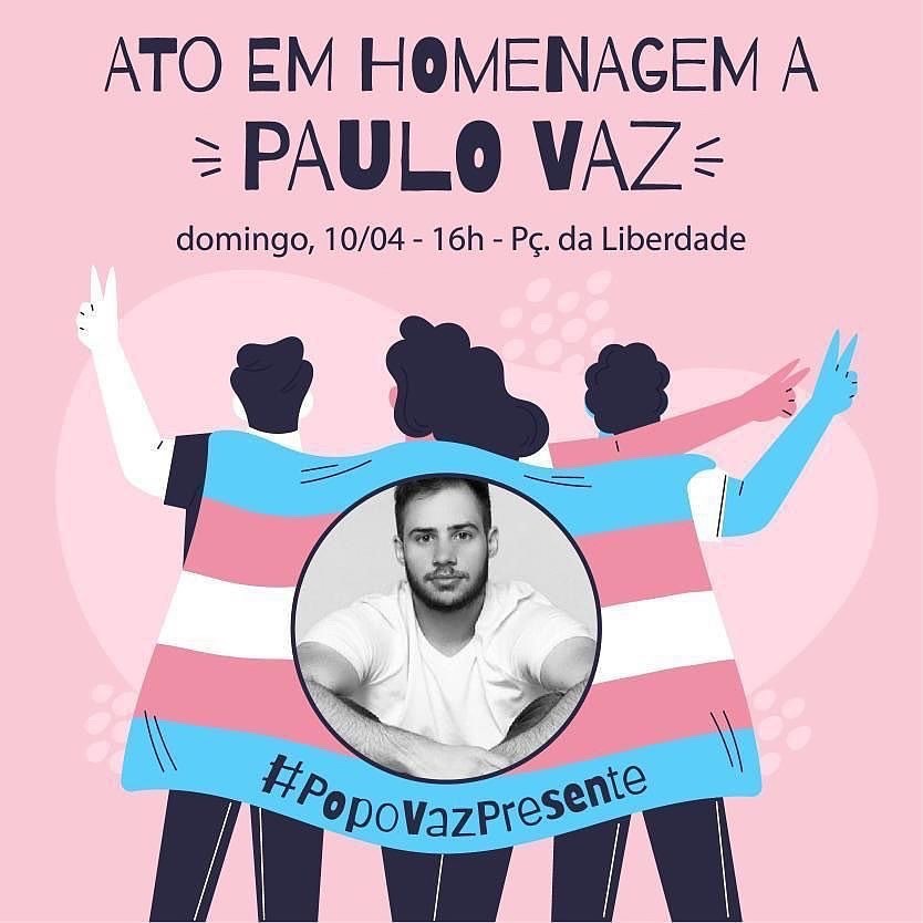 Influencer e policial trans Popó Vaz terá homenagem em Belo Horizonte (Foto: Reprodução/Instagram)
