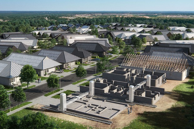 Maior bairro em impresso em 3D do mundo será construído no Texas (Foto: Divulgação)