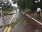 Sul de Minas tem desabrigados e rodovias interditadas após chuvas