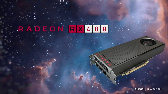 Polaris estreia com a Radeon RX 480 de boa performance e preço agressivo (Foto: Divulgação/AMD)