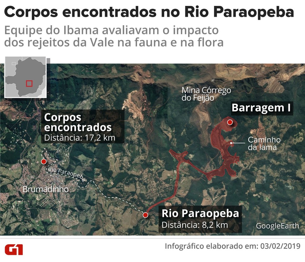 Mapa encontro corpos â?? Foto: Igor Estrella/G1