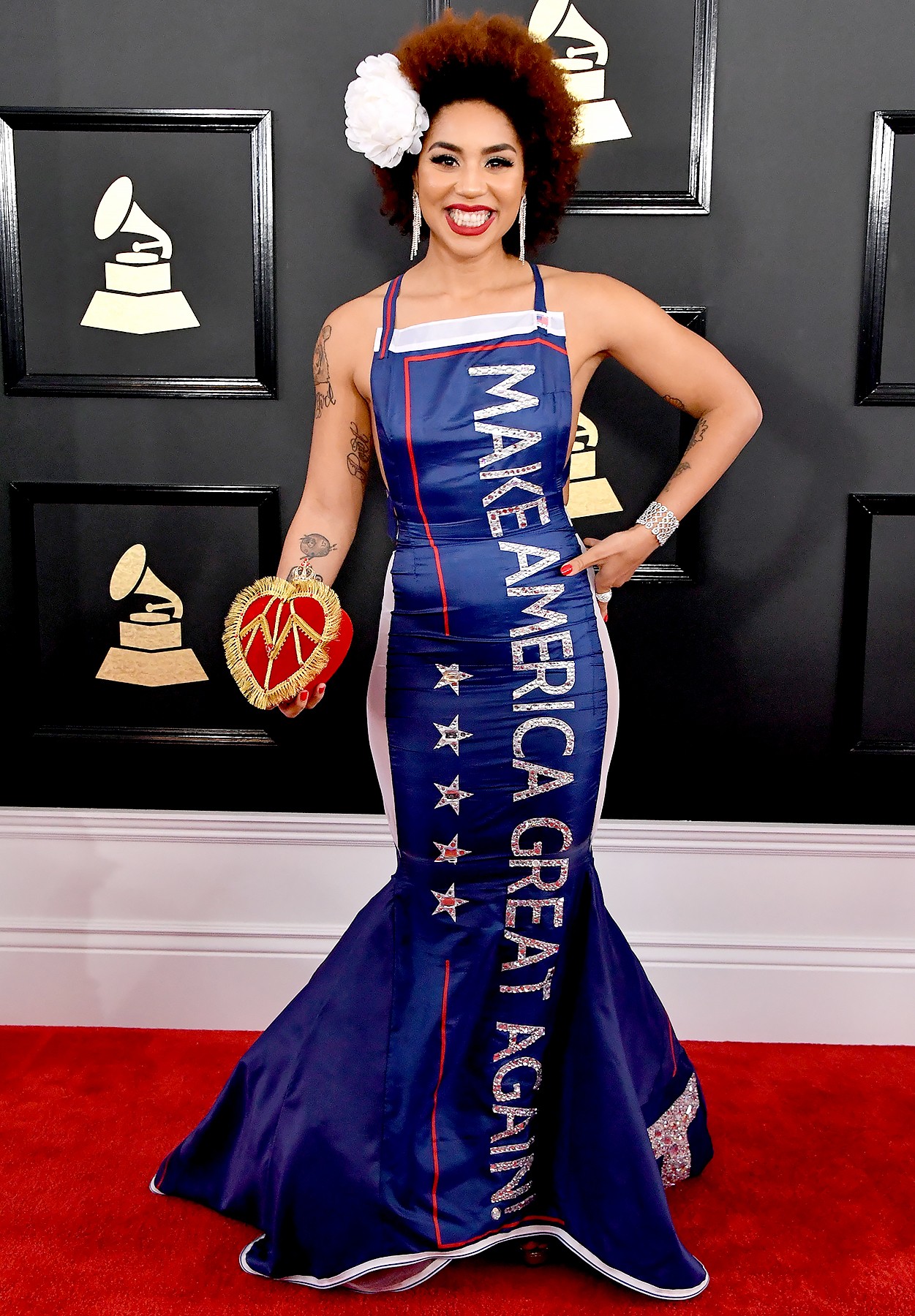 Grammy 2019: Joy Villa homenageia novamente Donald Trump - Revista ...