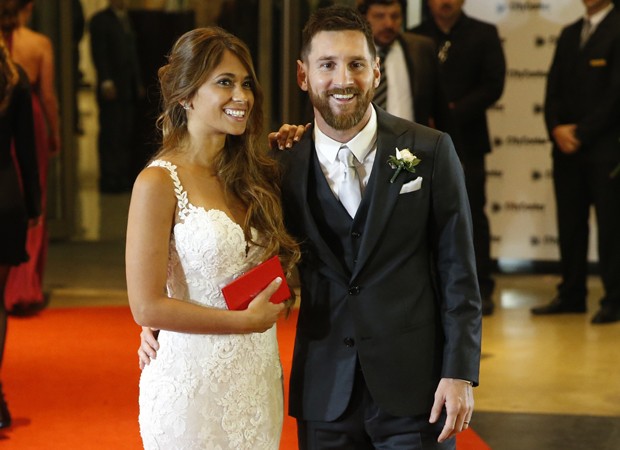 Leionel Messi e Antonella Rocuzzo (Foto: Getty Images) Leionel Messi e Antonella Rocuzzo (Foto: Getty Images)