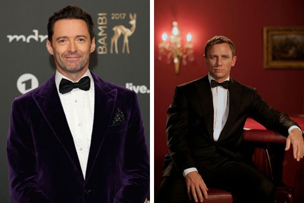 Hugh Jackman e Daniel Craig como James Bond  (Foto: Getty Images/Reprodução)