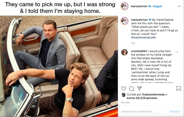 O post de Maria Shriver que constrangeu a filha Katherine Schwarzenegger (Foto: Instagram)