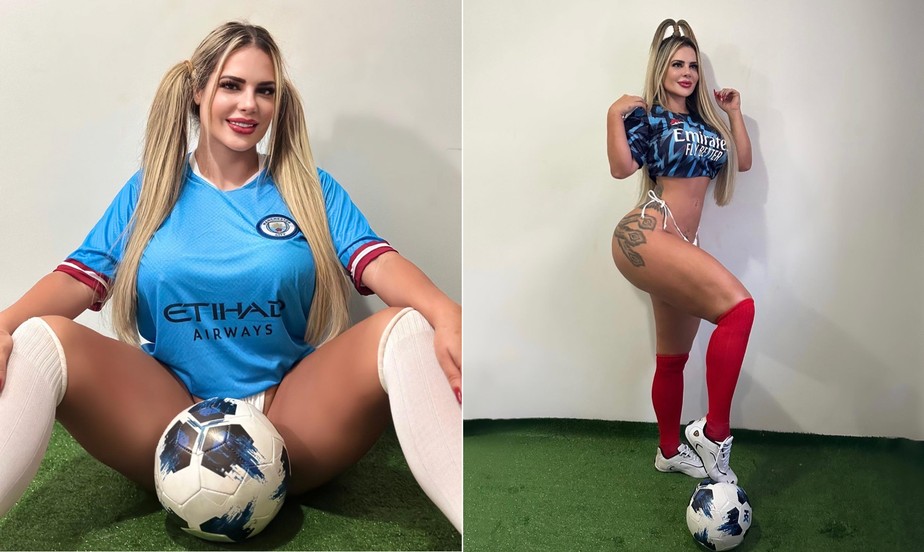 Denise Rocha aposta em rivais da Premier League para aumentar faturamento  no OnlyFans | Famosos | extra