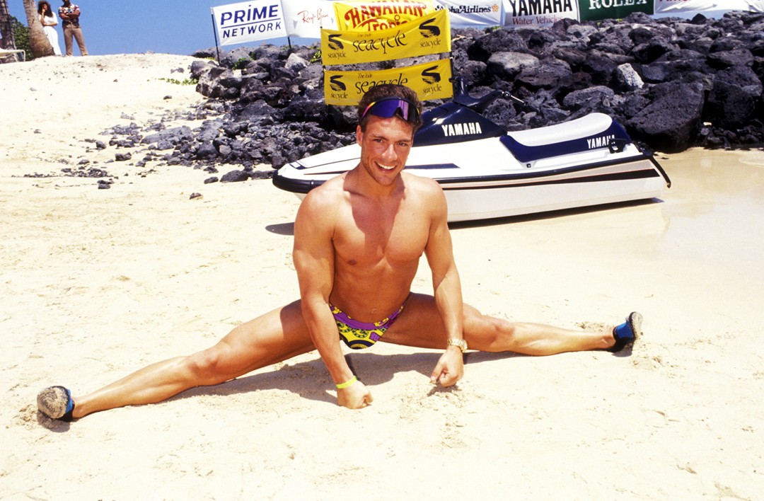 Jean-Claude Van-Damme tem esse mesmo corpo aí há uns 20 anos  (Foto: Getty Images / Ron Galella)