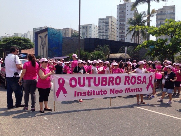 Resultado de imagem para Atividades da campanha Outubro Rosa, contra o câncer, vão até o fim do mês