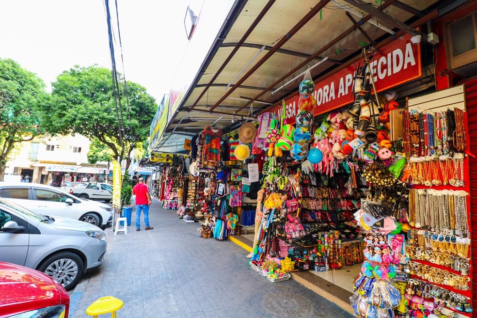Com&eacute;rcio de Aparecida sofre com queda nas vendas durante a pandemia de  coronav&iacute;rus | Festa da Padroeira 2020 | G1