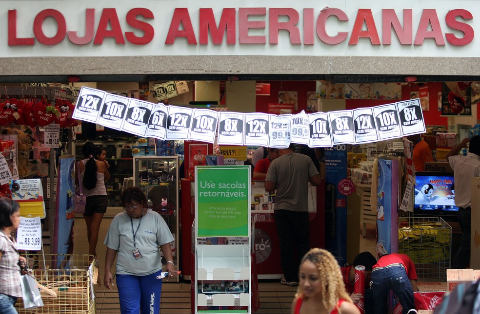 Fachada das lojas Americanas Express na Avenida Paulista, zona sul da capital — Foto: Itaci Batista/Estadão Conteúdo/Arquivo