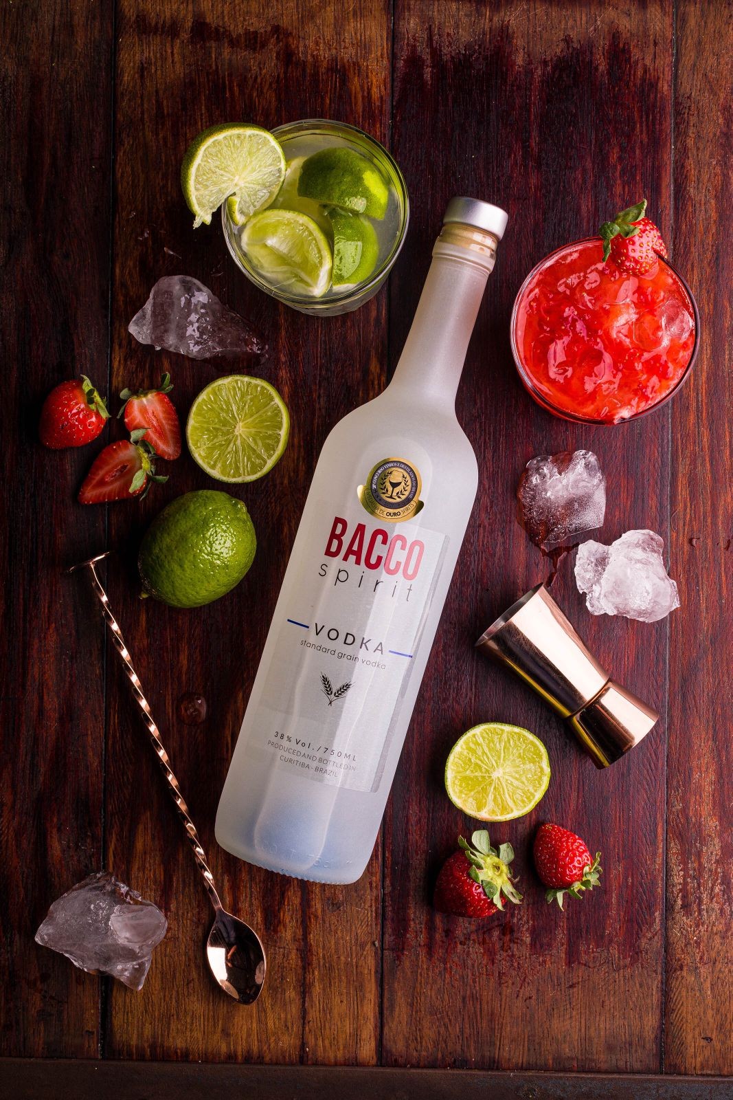  A marca de vodka nacional Bacco Spirit traz novidades no portfólio