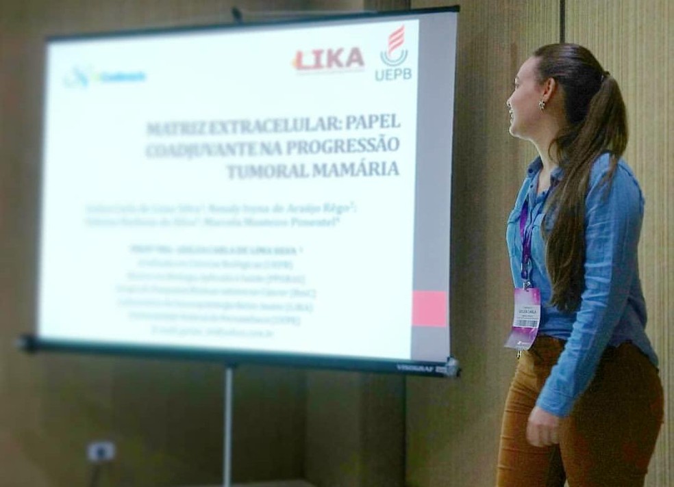 Geilza de dedicou ao estudo molecular do câncer de mama — Foto: Instagram/Geilza Carla