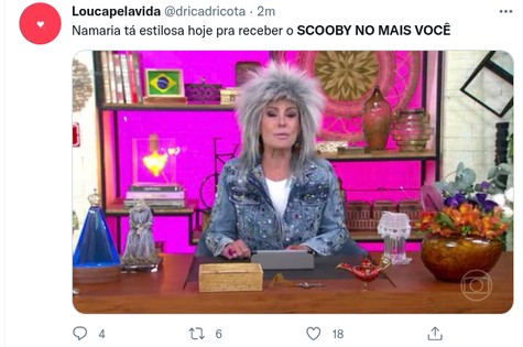 Internauta comenta participação de Pedro Scooby no 'Mais você' (Foto: Reprodução)