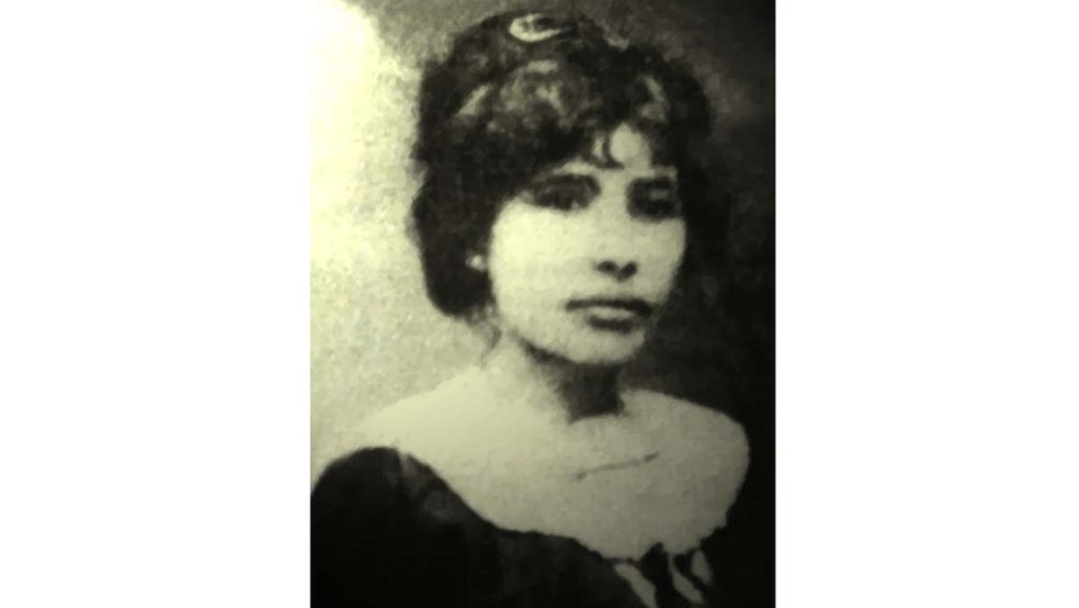 Celina Guimarães Viana, em foto de autor desconhecido, data de cerca de 1910. — Foto: BBC