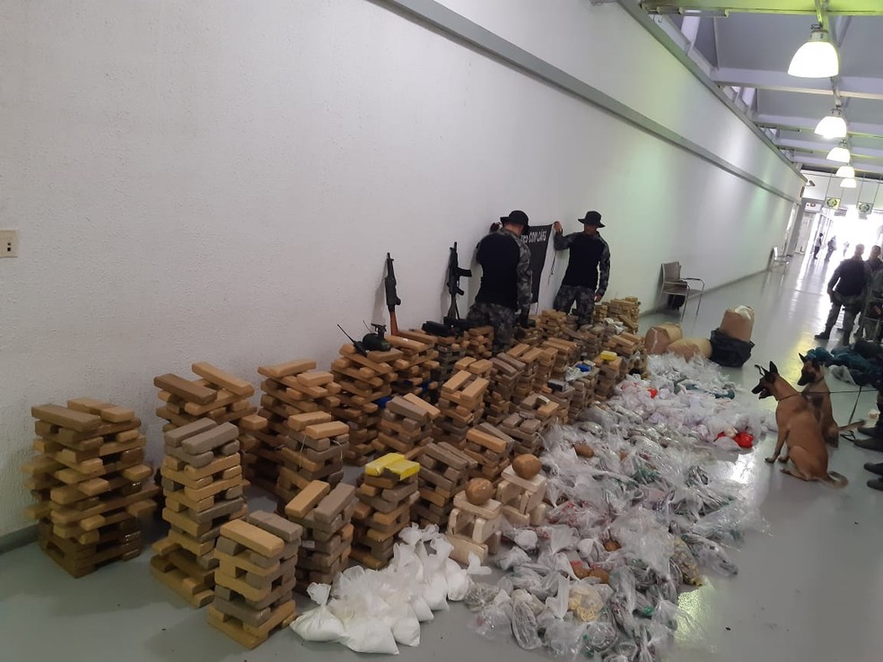 Operação foi realizada por unidades da Polícia Militar do Rio de Janeiro. — Foto: Divulgação/Polícia Militar 