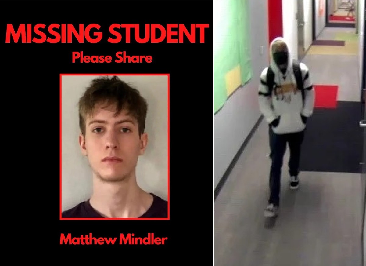 A Universidade de Millersville fez pedido de ajuda quando Matthew Middler desapareceu (Foto: Reprodução / Instagram)