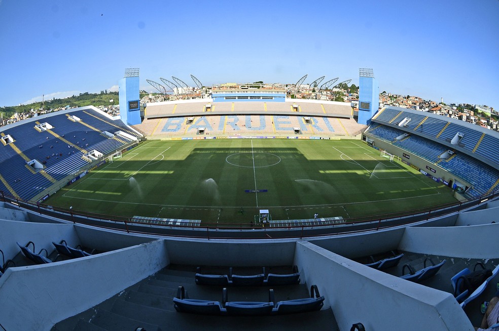Arena Barueri será palco de Água Santa e Palmeiras pela final do Paulistão 2023 — Foto: Marcos Ribolli