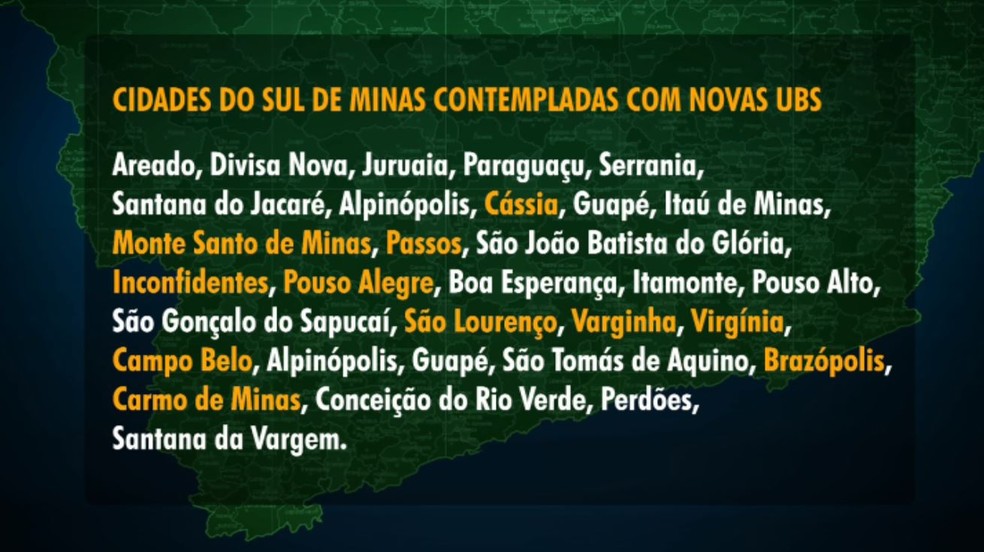 Cidades do Sul de Minas estão com obras em UBS paradas (Foto: Reprodução EPTV)