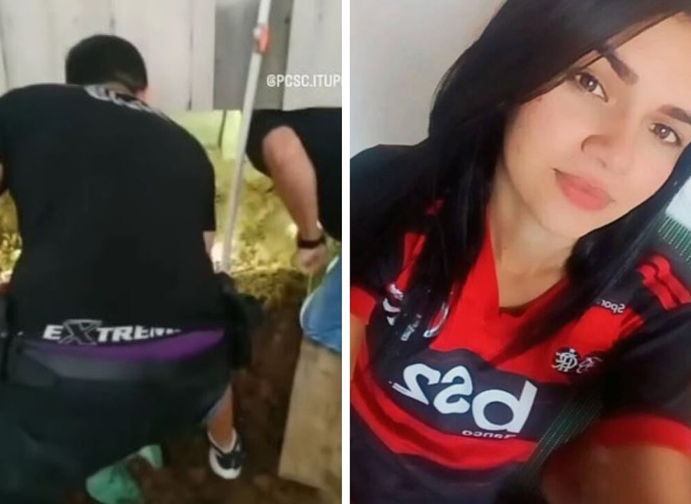 Corpo de Jéssika Rayara foi encontrado enterrado embaixo da casa onde morava — Foto: Redes sociais/ Reprodução