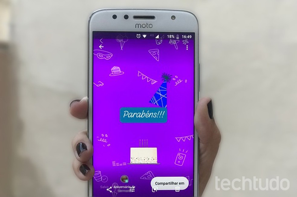 Facebook Stories Como Fazer Video Ou Cartao De Aniversario Para Amigos Apps Techtudo