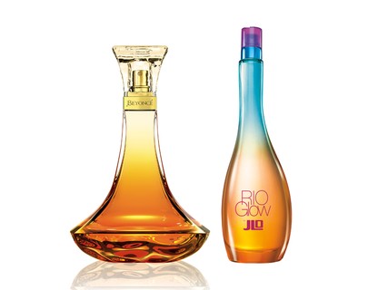 Coleção Vip Avon: Beyoncé Heat Rush. R$ 149 o frasco com 100 ml. Jennifer Lopez Rio Glow. R$ 124 o frasco com 100 ml.