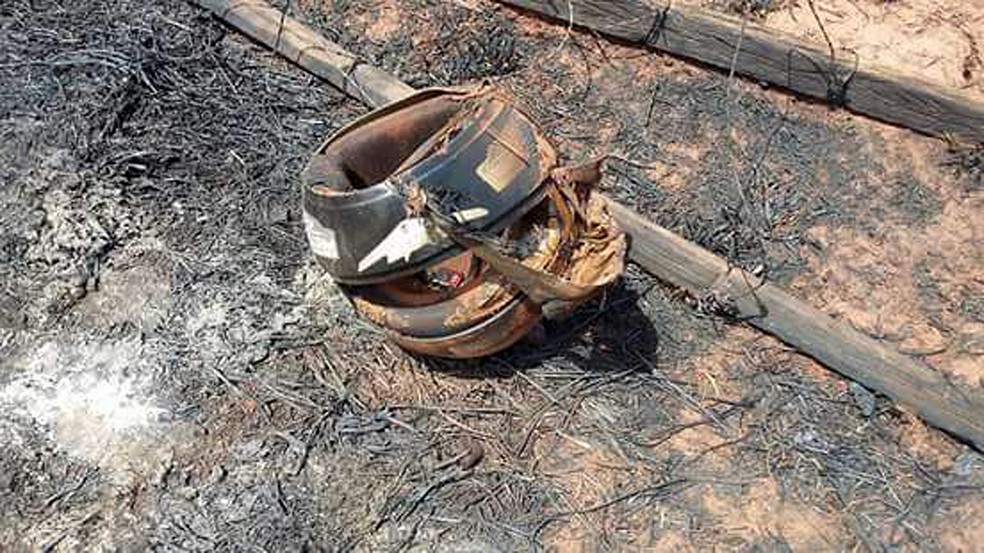 Acidente foi nesta sexta-feira (22), em Panorama (Foto: Ermenson Rodrigues/Blog Panorama Not&iacute;cia/Cedida)