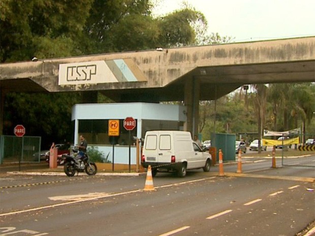 Entrada e saída de veículos do Campus será monitorada (Foto: Claudio Oliveira/EPTV)