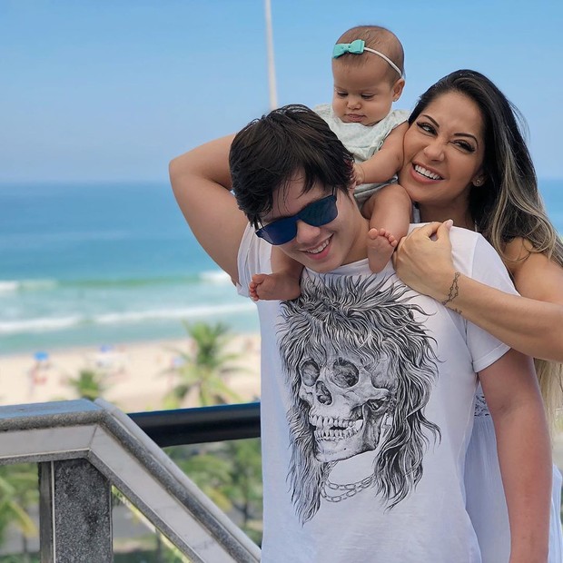 Mayra Cardi, Lucas e Sophia (Foto: Reprodução/Instagram)