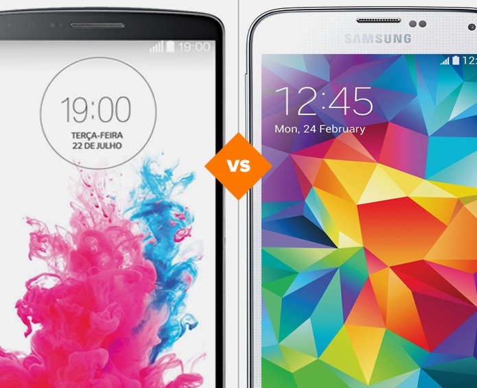 LG G3 ou Galaxy S5? Confira qual celular é a melhor opção (Foto: Arte/TechTudo)