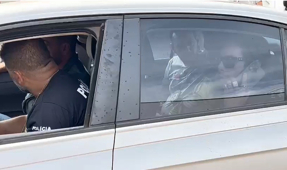 Edgar Ricardo de Oliveira confessou o crime à polícia durante a prisão — Foto: Reprodução