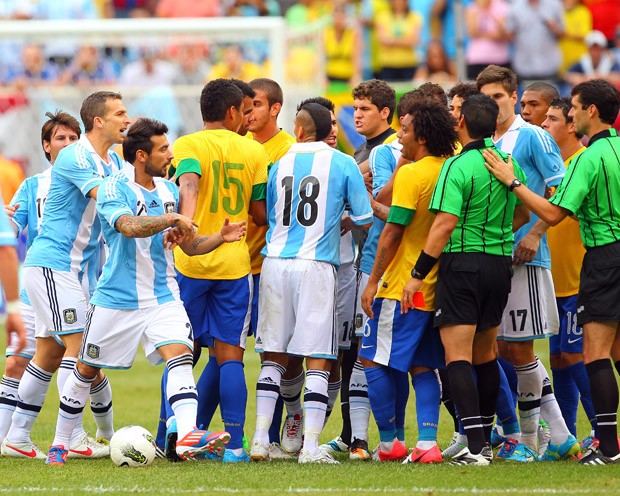 Brasil e Argentina (Foto: Getty Images)