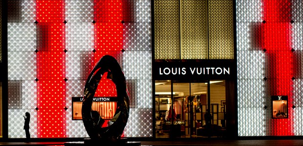 Loja da Louis Vuitton em Macau, China (Foto: Getty Images)