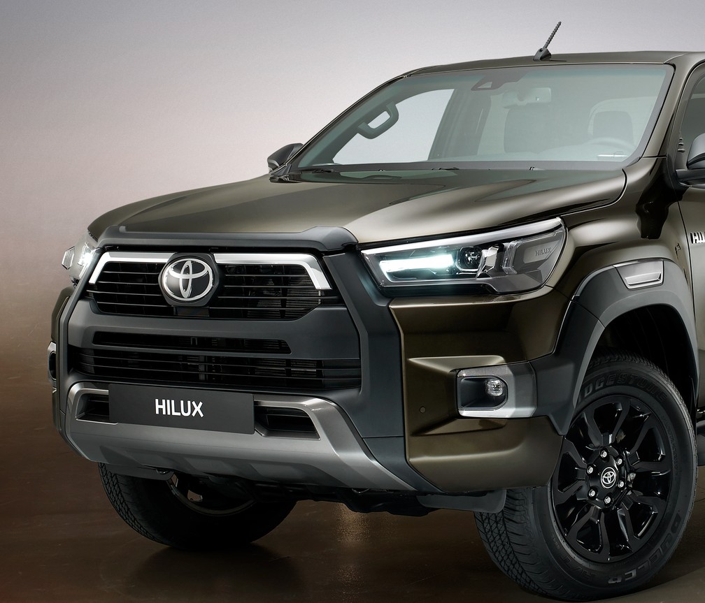 Toyota Hilux 2021 apresentada nesta quinta-feira (4), na Europa — Foto: DIvulgação