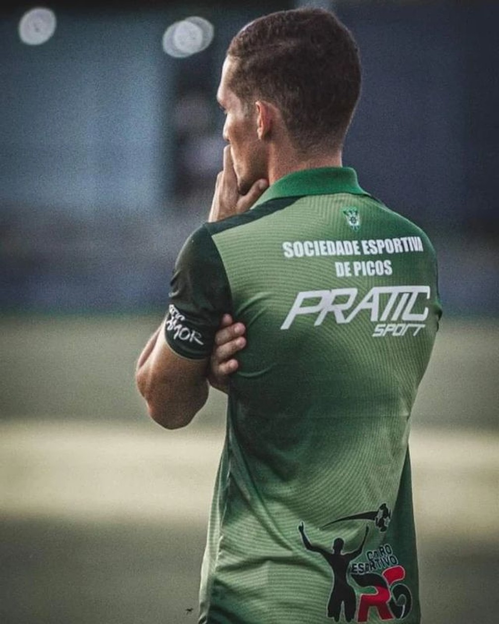 Felipe Sousa, técnico do Picos — Foto: Divulgação/Instagram