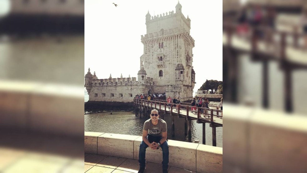 Cearense Rinaldo Batista, de 34 anos se mudou para Portugal em 2017 — Foto: Arquivo pessoal