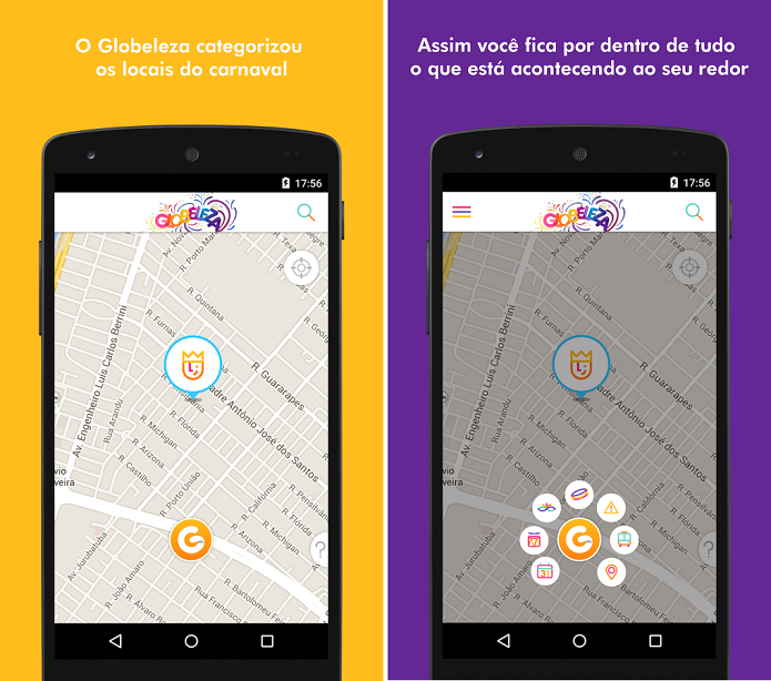 Globeleza ? um app que mostra a programa??o do carnaval 2015 (Foto: Divulga??o)