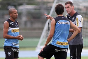 Botafogo treino Mancini (Foto: Vitor Silva / Botafogo)