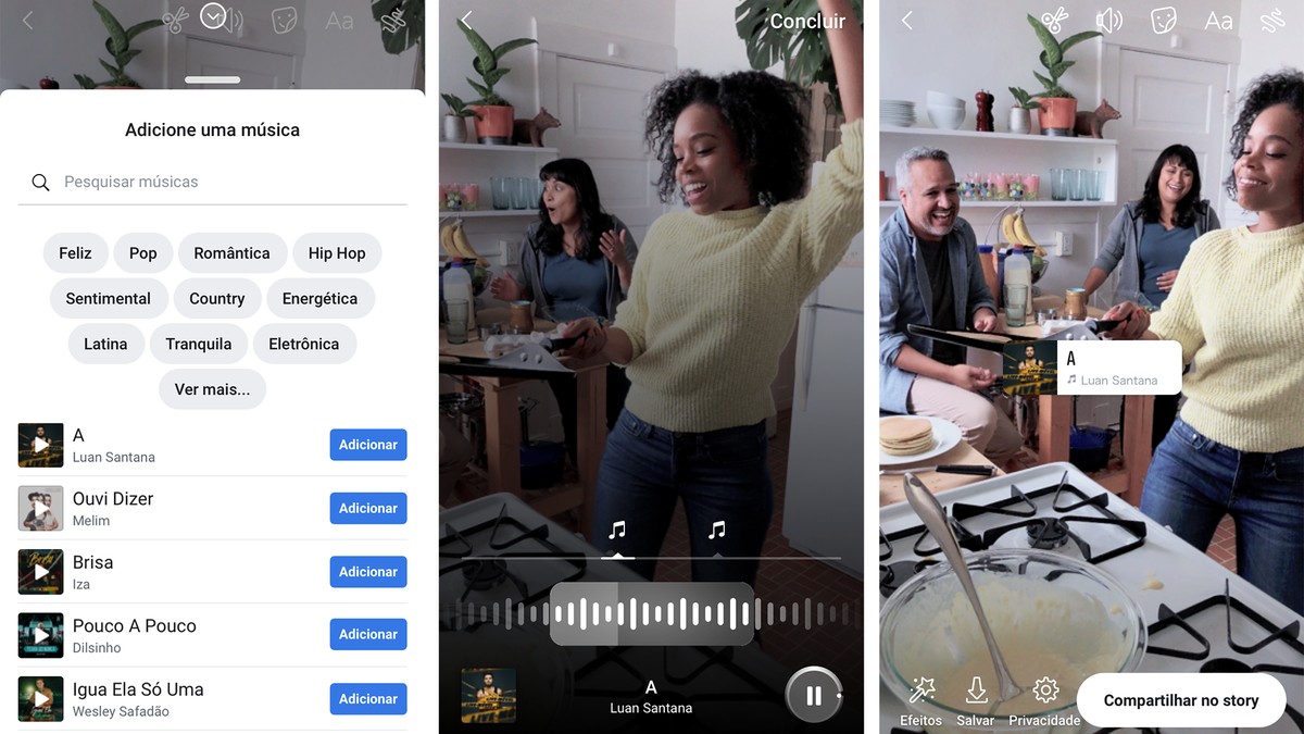 Como colocar música nos Stories do Facebook | Redes sociais | TechTudo