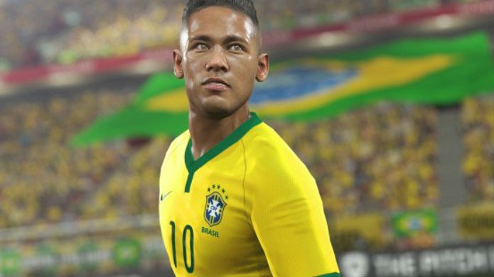 Neymar brilha muito em PES 2016 (Foto: Divulgação/Konami)
