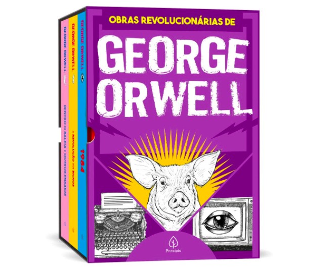 As obras revolucionárias de George Orwell - Box com 3 livros (Foto: Reprodução/Amazon)