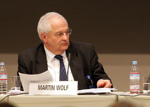 Martin Wolf, comentarista de economia do jornal britânico “Financial Times” (Foto: Junko Kimura/Getty Images)