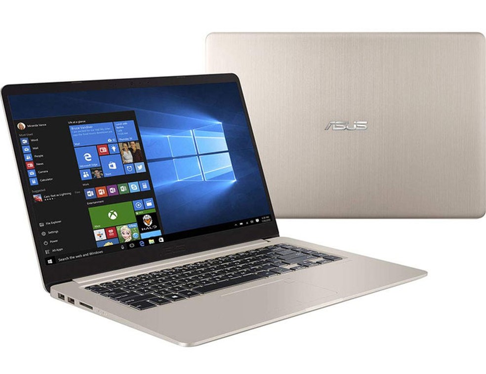 Asus F510UF é o mais caro da lista — Foto: Divulgação/Asus