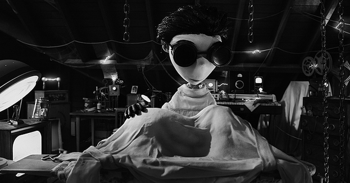 Tim Burton estreia primeiro desenho 3D em preto e branco, Frankenweenie