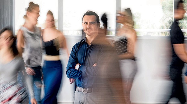 Eric Santos, 38 anos, fundador da  Resultados Digitais, especializada em estratégias de marketing digital para pequenos e médios negócios (Foto: Caio Cezar)