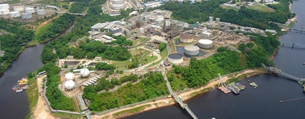 Refinaria Isaac Sabbá (Reman), em Manaus, Amazonas — Foto: Divulgação